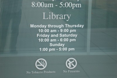 No Firearms!